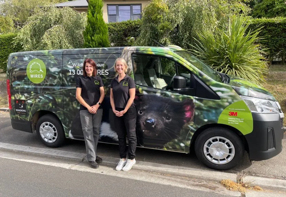 WIRES 2nd Wildlife Ambulance in Tasmania 