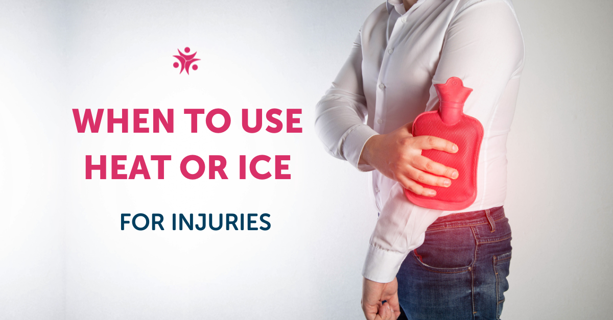 When to Use Ice vs. Heat For Injuries