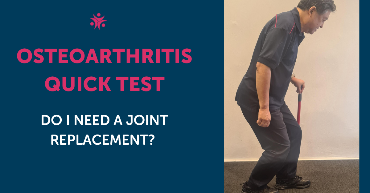 Osteoarthritis Quick Test | Do I Need a Joint Replacement? 