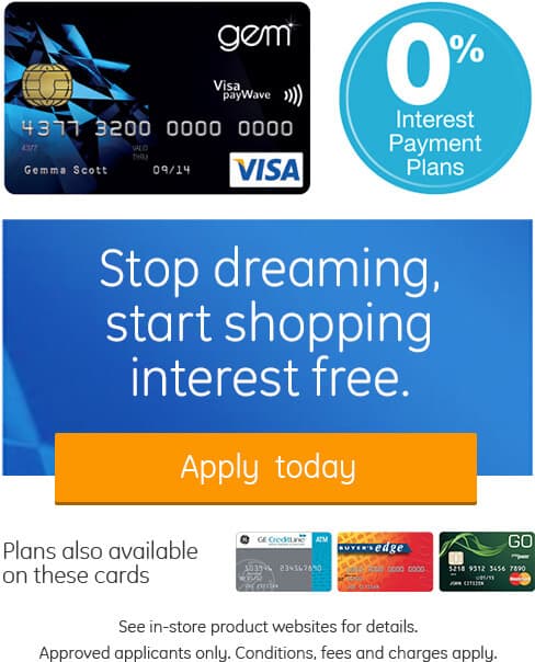 GE Money and Visa Gem Card