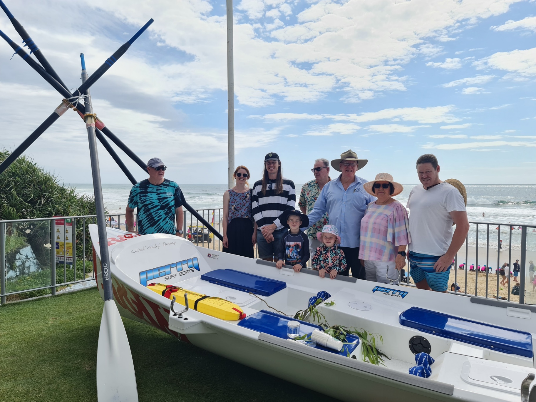 Smiley Family Boat Launch