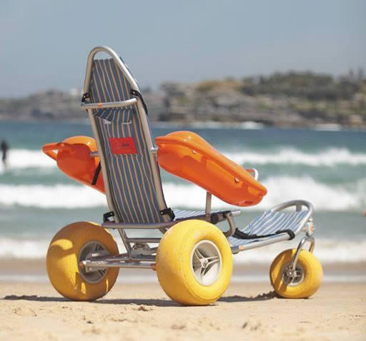 WaterWheels Beach Wheelchair - Accessible Beaches