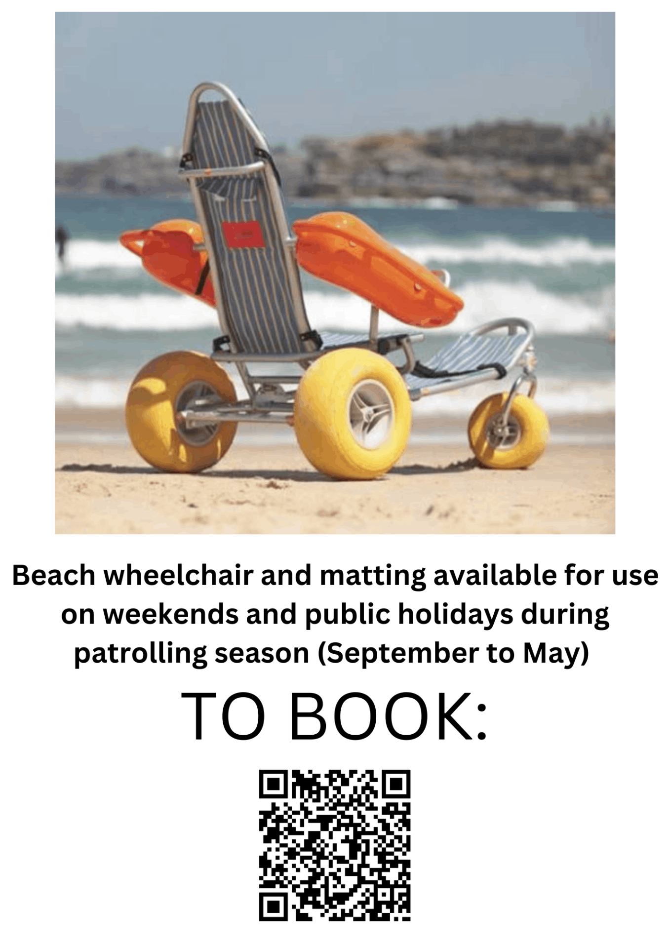 WaterWheels Beach Wheelchair - Accessible Beaches