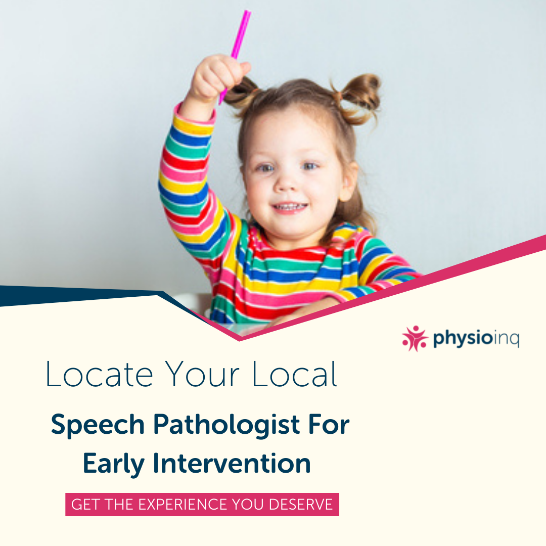 Why is early intervention important for speech and language?