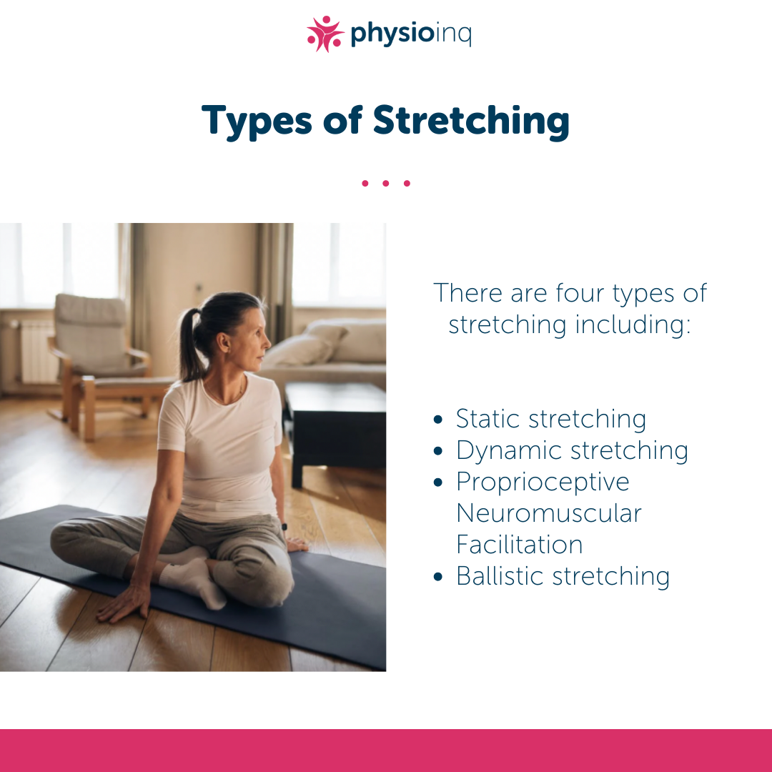 Types Of Stretching Exercises - Static, Dynamic, PNF, Ballistic, Neural