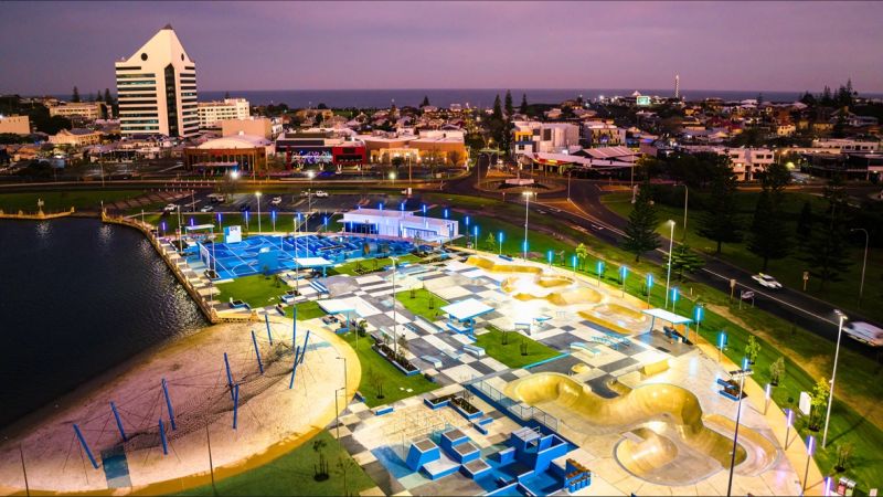 Bunbury's scenic coastline and playful dolphins. 