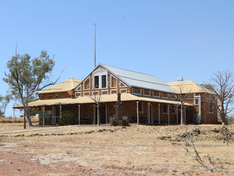 Roebourne's historic architecture and vibrant Indigenous art. 