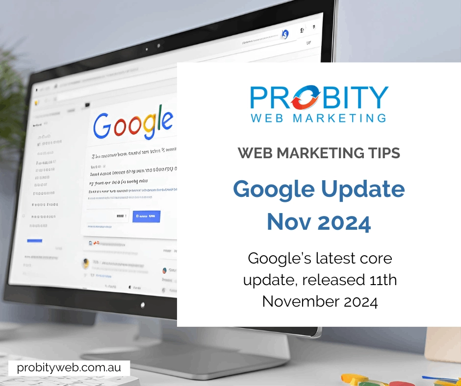 Google Core Update: November 2024 feature image