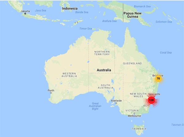Location of Website Phone Calls