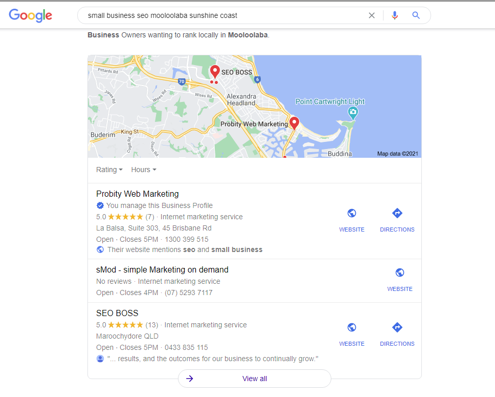 Local SEO - GMB for Local Pack Local SEO - GMB for Local Pack