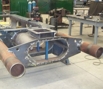 Twin Screw Conveyor With Slide Gate