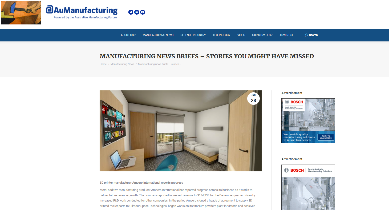 AuManufacturing news brief - welcomes Dan Woodford joining Conflux