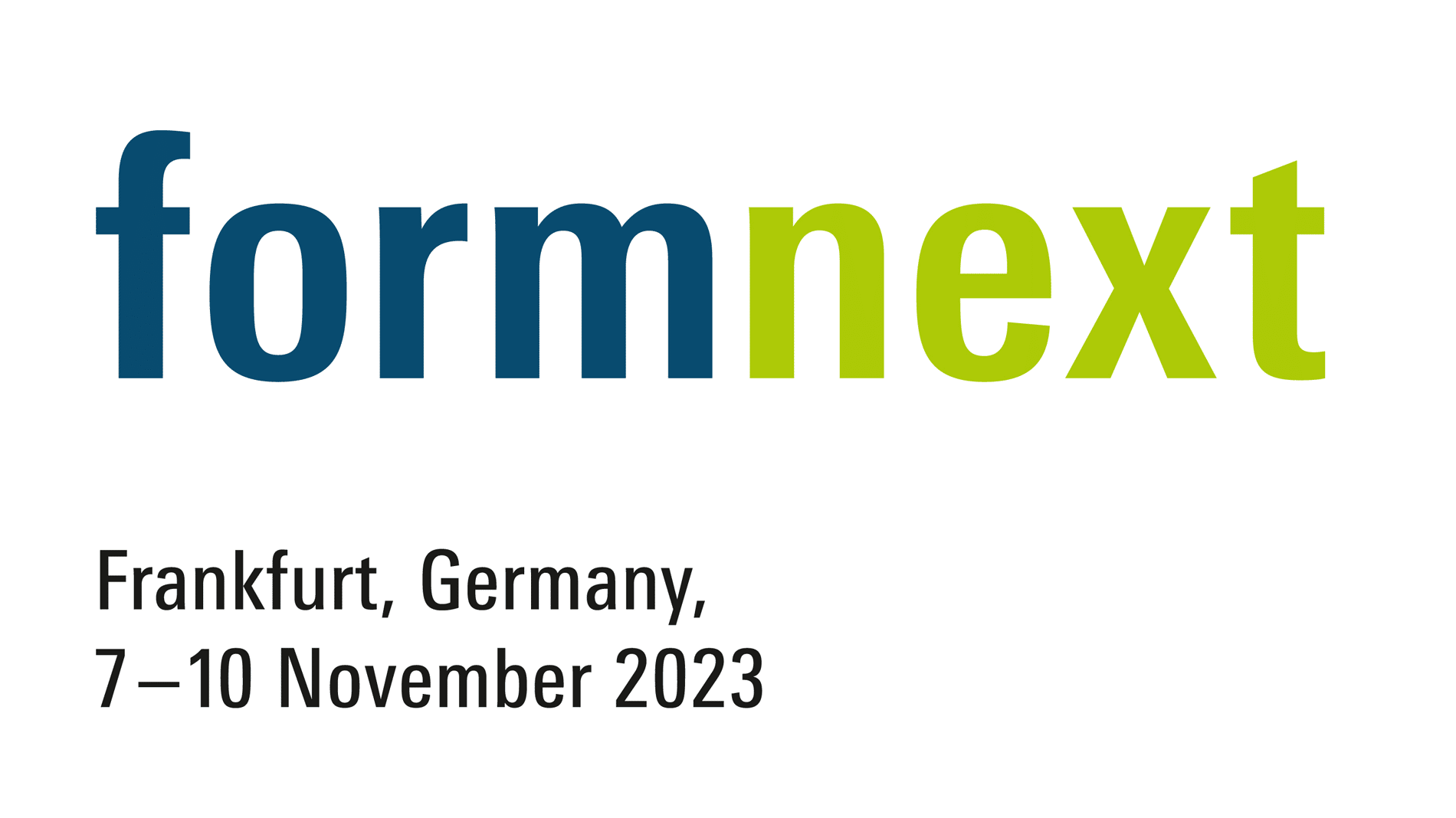 Conflux at Formnext Germany 7th - 10th November 2023