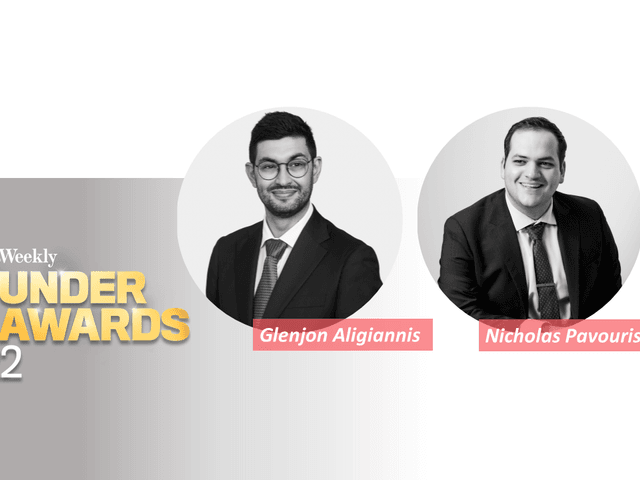 The Fold Legal is delighted to share that Senior Associate Glenjon Aligiannis and Associate Nicholas Pavouris have been included as finalists in the 2022 Lawyers Weekly 30 Under 30 Awards in the Financial Services category