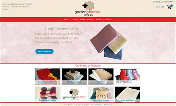 Geelong web design case 