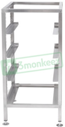3Monkeez BRK-C Underbench Glass Rack Storage