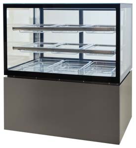Anvil DSS3860 Square Glass Salad/Cake Refrigerated Display 5 Tier