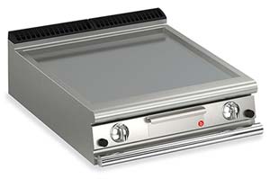 Baron Queen7 Q70FTT/G805 Smooth Gas Chromed Griddle Plate