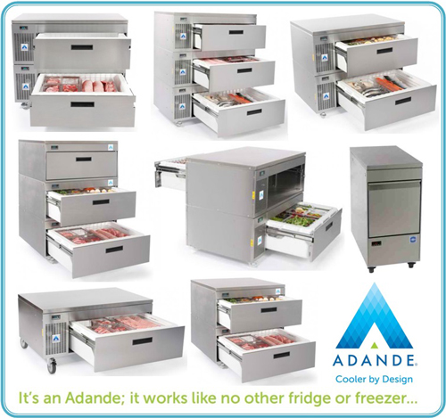 Adande Works in a Completely Unique Way to Other Fridges or Freezers.