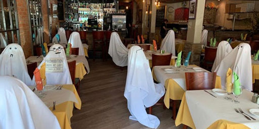 Ghosts of restaurants are delivering food