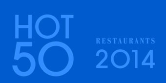 Hot 50 restaurants of 2014