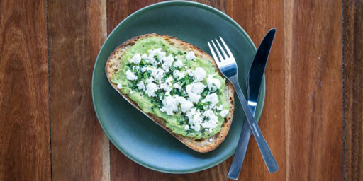 The future of Australian food avocado on toast?