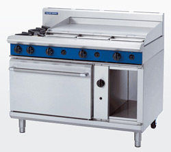 Blue Seal G508A Gas Static Oven 2 Burner 900 Griddle Range