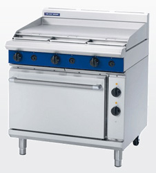 Blue Seal GE506A Electric Static Oven Gas 900 Griddle Range