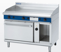 Blue Seal GPE58 Gas 1200 Griddle Electric Convection Oven