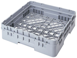 Cambro BR414 Camrack Full Base Rack with 1 Extender, Pack of 6