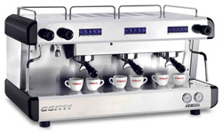 Conti BCM100CC-3 CC100 Tall Cup 3 Group Volumetric Espresso Coffee Machine