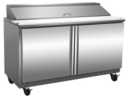 Exquisite ICC550H Two Doors Food Preparation Refrigerator