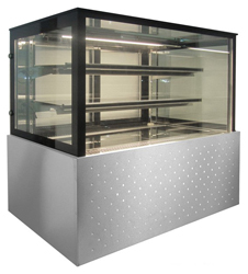 Bonvue SG090FE-2XB 900mm Heated Food Display with 2 Shelves