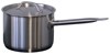 Forje SH7 7.2 Litre High SS Saucepan with Lid