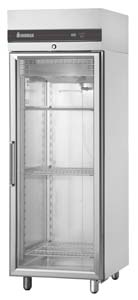 Inomak UFI2170G Single Door Upright Glass Door Freezer