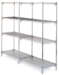 Metro S-1472-4T 4 Tier Wire Add On Shelving