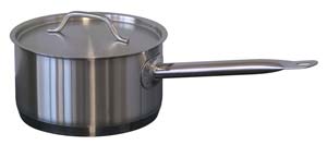 Forje SL1T 1.0 Litre Low SS Teflon Coated Saucepan with Lid
