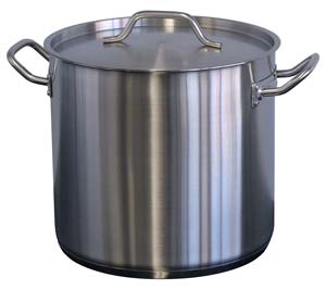Forje WSS24 24 Litre SS Stock Pot with Lid