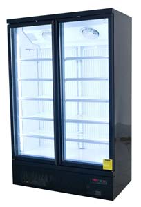 Saltas NDA2150 Double Door Display Freezer