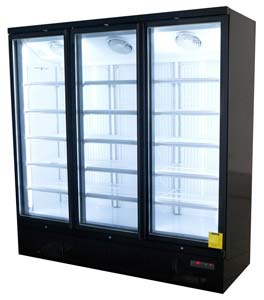 Saltas NDA2875 Triple Door Display  Freezer