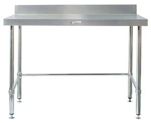 Simply Stainless SS02-0600LB SS Bench - Splashback