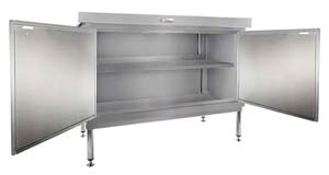 Simply Stainless SS32-DPK-MS-1200 Door Panel Kit with Solid Mid Shelf