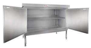 Simply Stainless SS32-DPK-MS-7-1500 Door Panel Kit with Solid Mid Shelf