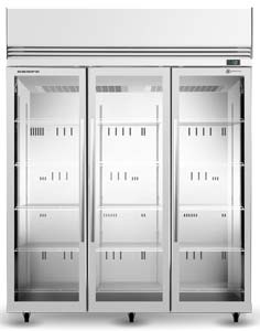 Skope TMF1500N-A 3 Door White Display Freezer