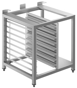 Smeg STDH Stainless Stand for Galileo Combi Oven - 1 Stack