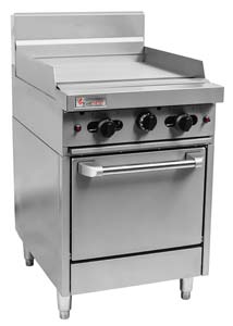 TRUEHEAT RCR6-6G Gas 600 Griddle Gas Oven