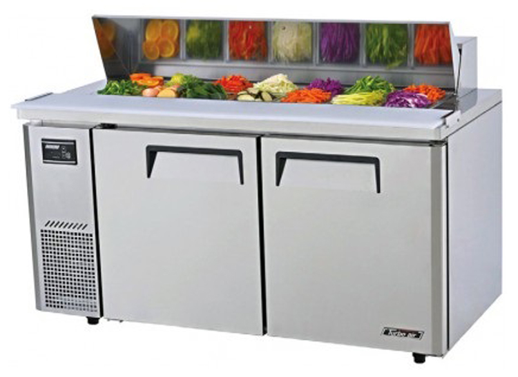 turbo air reach in freezer
