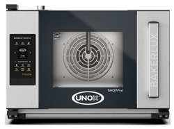 Unox Bakerlux SHOP.Pro XEFT-03HS-ETRV 3 Tray TOUCH 460x330 Stefania.Matic Convection Oven (Right-to-left)