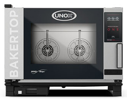 Unox XEBC-04EU-E1RM BakerTop Mind Maps ONE Series 4 Tray Electric Combi Oven