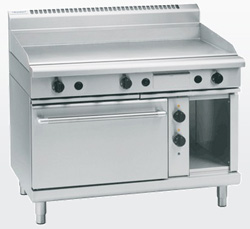 Waldorf GP8121GE Electric Static Oven Gas 1200 Griddle